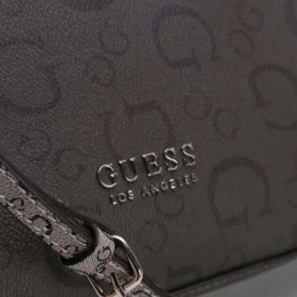 GUESS • Oak Park Mini Crossbody Tote Logo Traveler Bag - Picture 7 of 11